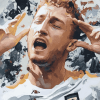 Aesthetic Footballer Dejan Kulusevski Diamond Painting