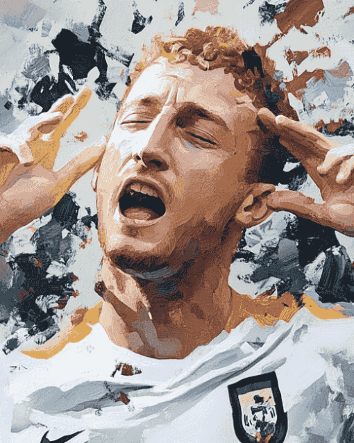 Aesthetic Footballer Dejan Kulusevski Diamond Painting