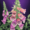 Aesthetic Foxglove Blossoms Diamond Painting