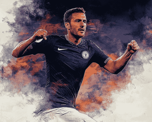 Aesthetic Frank Lampard Football Diamond Painting