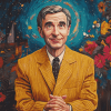 Aesthetic Fred Rogers Diamond Painting