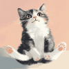 Aesthetic Funny Cat Kitties Diamond Painting