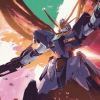 Aesthetic G Gundam Anime Diamond Painting