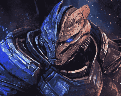 Aesthetic Garrus Animation Diamond Painting