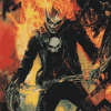 Aesthetic Ghost Rider Fantasy Diamond Painting