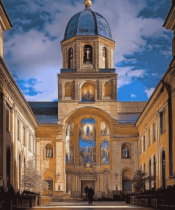 Aesthetic Gothenburg Cathedral Diamond Painting