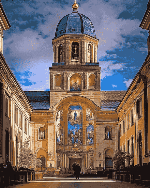 Aesthetic Gothenburg Cathedral Diamond Painting