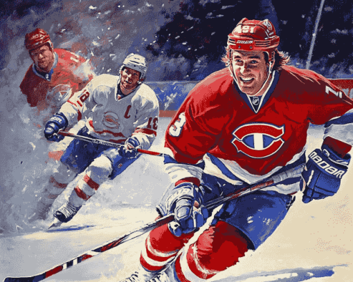 Aesthetic Guy Lafleur Diamond Painting