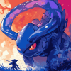 Aesthetic Heracross Pokemon Diamond Painting