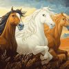 Aesthetic Horses Spirit Diamond Painting