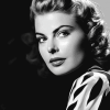 Aesthetic Ingrid Bergman Monochrome Diamond Painting