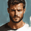 Aesthetic Jamie Dornan Actors Diamond Painting