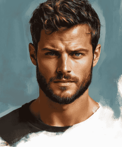 Aesthetic Jamie Dornan Actors Diamond Painting