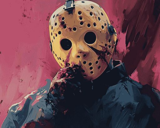 Aesthetic Jason Voorhees Diamond Painting