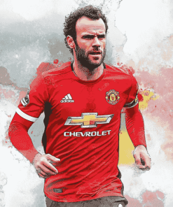 Aesthetic Juan Mata Soccer Star Diamond Painting