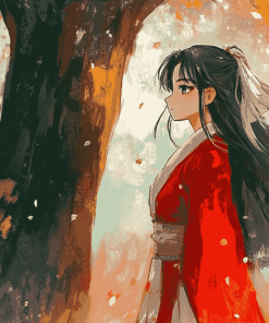 Aesthetic Kagome Higurashi Inuyasha Diamond Painting