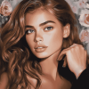 Aesthetic Kaia Gerber Diamond Painting