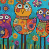 Aesthetic Karla Gerard Owls Diamond Painting