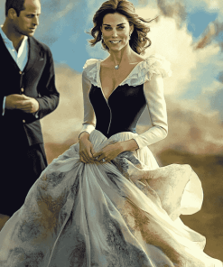 Aesthetic Kate Middleton Diamond Painting