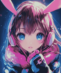 Aesthetic Kizunai Anime Diamond Painting