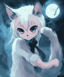 Aesthetic Koneko Anime Diamond Painting