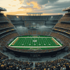 Aesthetic Lambeau Field Stadium Diamond Painting