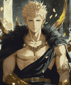 Aesthetic Laxus Dreyar Anime Diamond Painting