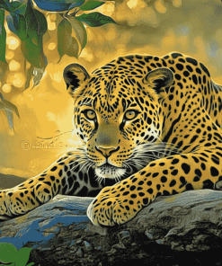 Aesthetic Leopard Diamond Painting