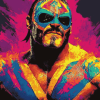 Aesthetic Lucha WWE Champions Diamond Painting