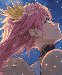 Aesthetic Lucy Natsu Anime Diamond Painting