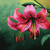 Aesthetic Martagon Lily Diamond Painting