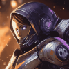 Aesthetic Mass Effect Tali Diamond Painting