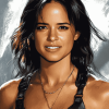 Aesthetic Michelle Rodriguez Diamond Painting