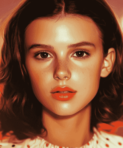 Aesthetic Millie Bobby Brown Diamond Painting