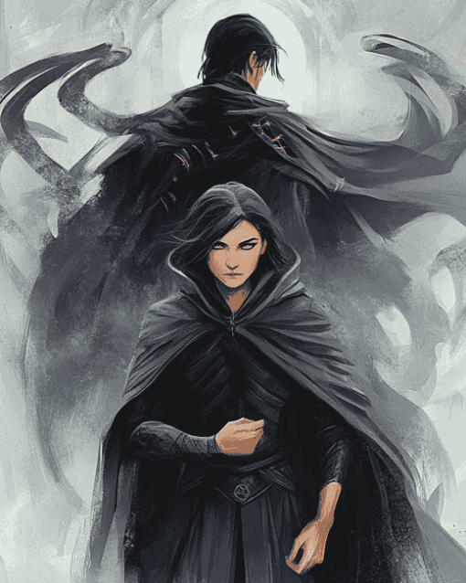 Aesthetic Mistborn Characters Diamond Painting