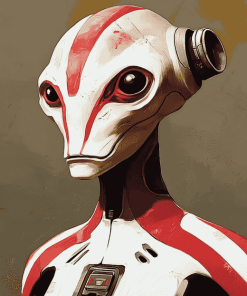 Aesthetic Mordin Solus Character Diamond Painting