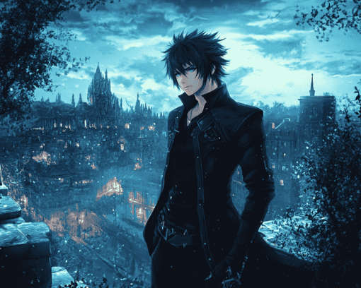 Aesthetic Noctis Lucis Caelum Diamond Painting