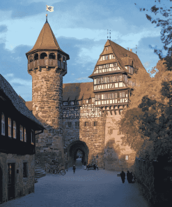 Aesthetic Nuremberg Castle Diamond Painting