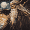 Aesthetic Odin Nordic Fantasy Diamond Painting