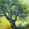 Aesthetic Olive Tree Diamond Painting