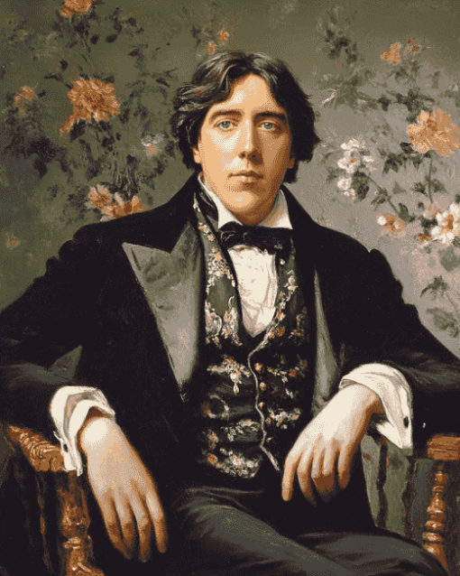 Aesthetic Oscar Wilde Vintage Diamond Painting