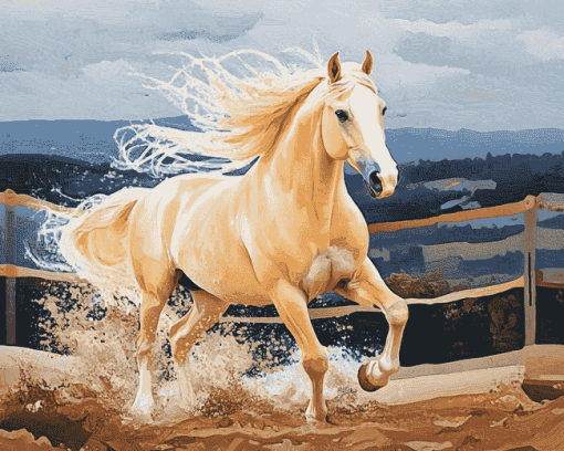 Aesthetic Palomino Diamond Painting