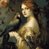 Aesthetic Parrot Vintage Diamond Painting