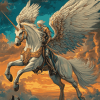 Aesthetic Pegasus Fantasy Diamond Painting