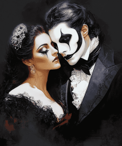 Aesthetic Phantom Opera Diamond Painting