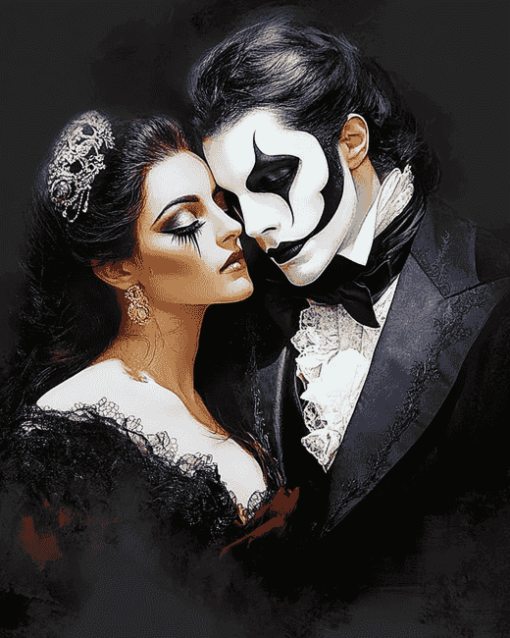 Aesthetic Phantom Opera Diamond Painting