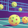 Aesthetic Pickleball Cartoon Diamond Painting