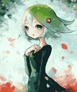 Aesthetic Pokemon Gardevoir Diamond Painting