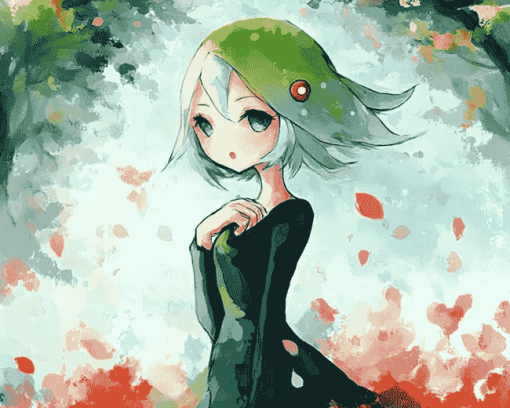 Aesthetic Pokemon Gardevoir Diamond Painting