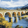 Aesthetic Pont Du Gard Diamond Painting